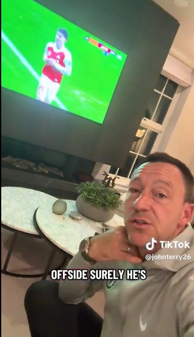 博鱼-无法接受，特里在家目睹被绝杀：哈弗茨肯定越位了