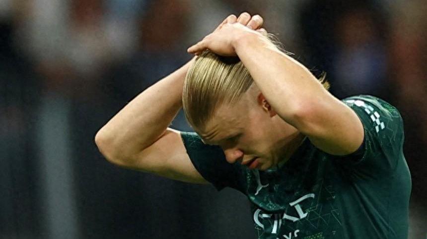 博鱼官网-哈兰德伯纳乌“隐身”：80分钟零射门，挪威锋霸遭皇马铁壁封锁